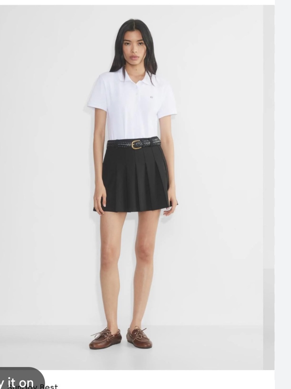 Aritzia Sunday Best Olive Mini Skirt Black Size 0